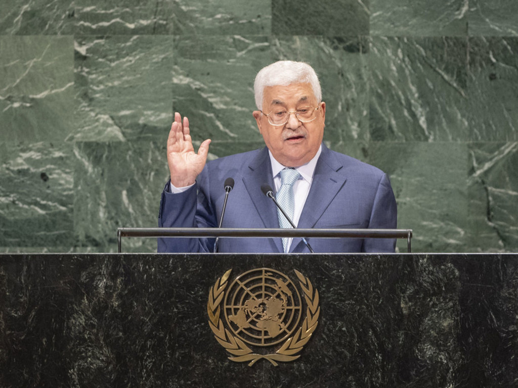 Palestinian President Mahmoud Abbas' 2018 UN General Assembly Speech