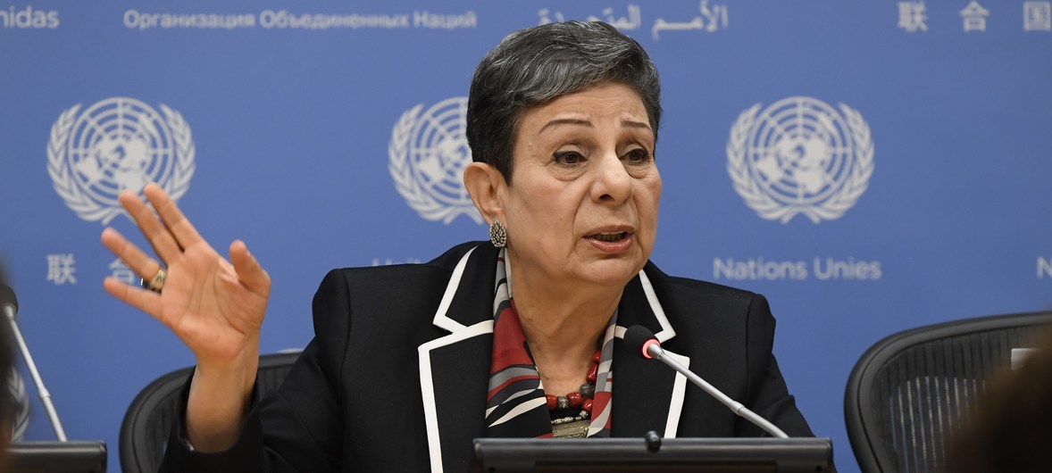 Ashrawi welcomes signing of letter questioning Israel's violations of US aid restrictions