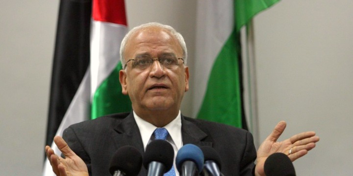 Erekat welcomes European warning to Israel over annexation move