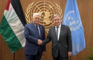 President Abbas meets with UN, EU chiefs