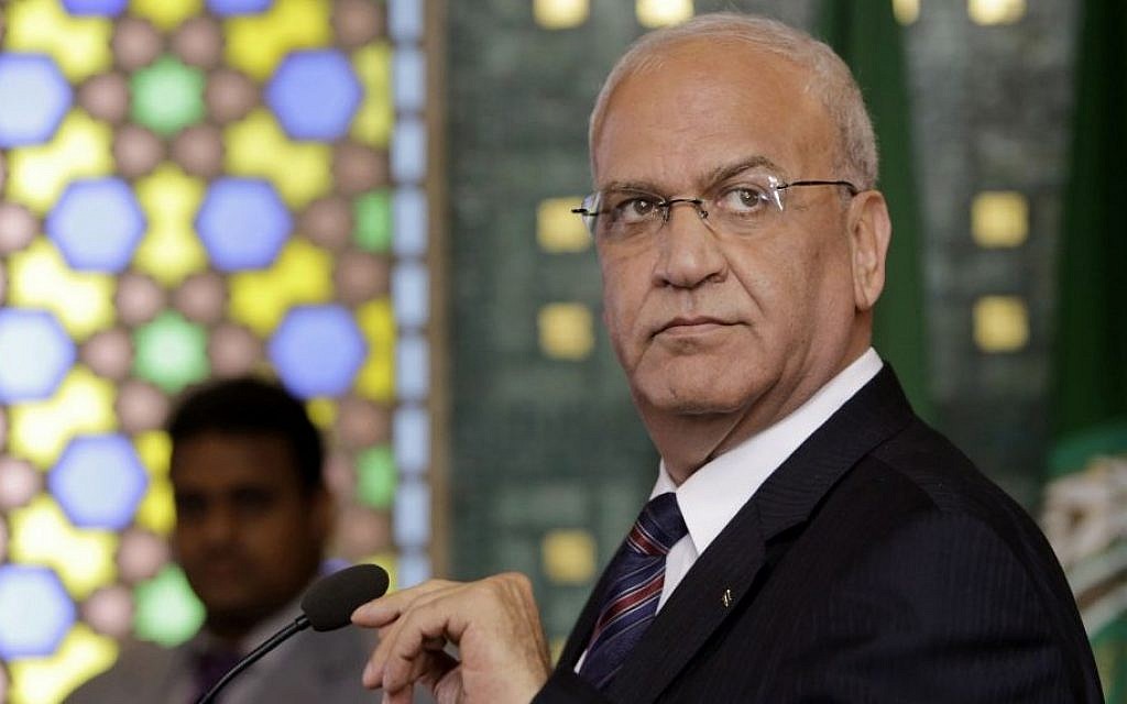 Erekat: US announcement on settlements a threat to the international system
