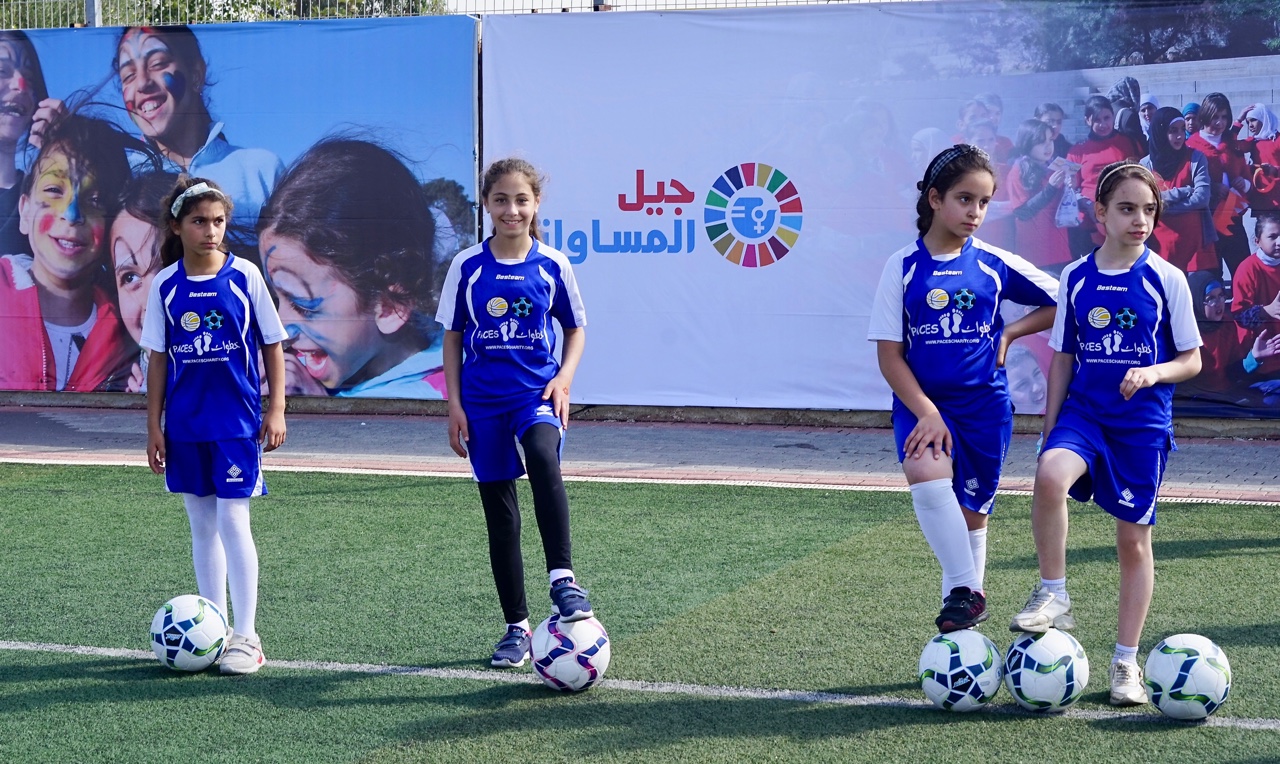 One-day sports event in Palestine calls for girls and boys to celebrate equality through sports