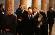 Prince Charles arrives in Bethlehem on historic visit