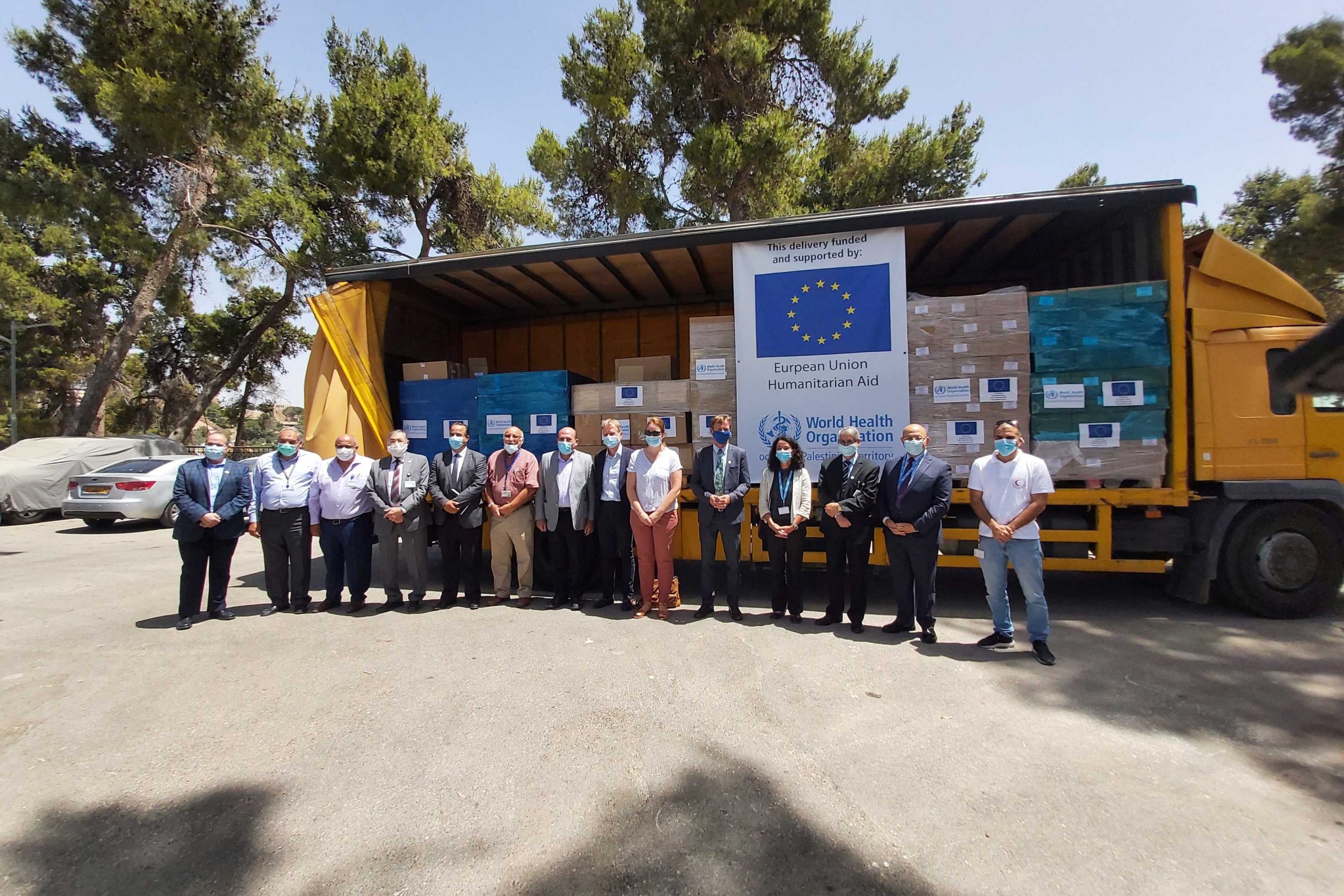 EU, WHO deliver vital medical supplies to East Jerusalem hospitals for COVID-19 response