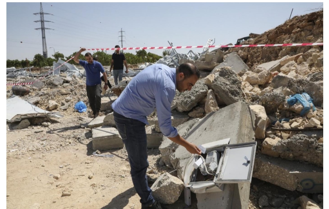 Israel demolishes Palestinian coronavirus testing centre in Hebron