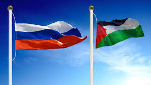 Russian president reaffirms principal stance on solving the Palestinian question