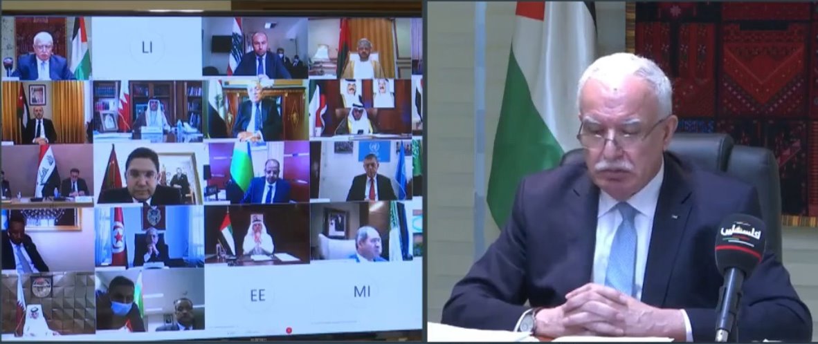 Palestinian foreign minister calls on Arab League to reject UAE-Israel normalization deal