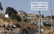 Italy expresses concern over Israel’s settlement expansion plans in Givat Hamatos