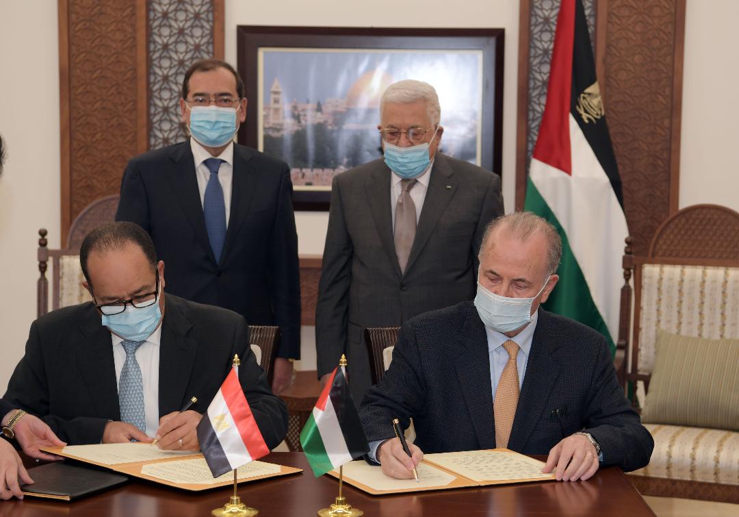 President Abbas receives Egypt's Petroleum Minister