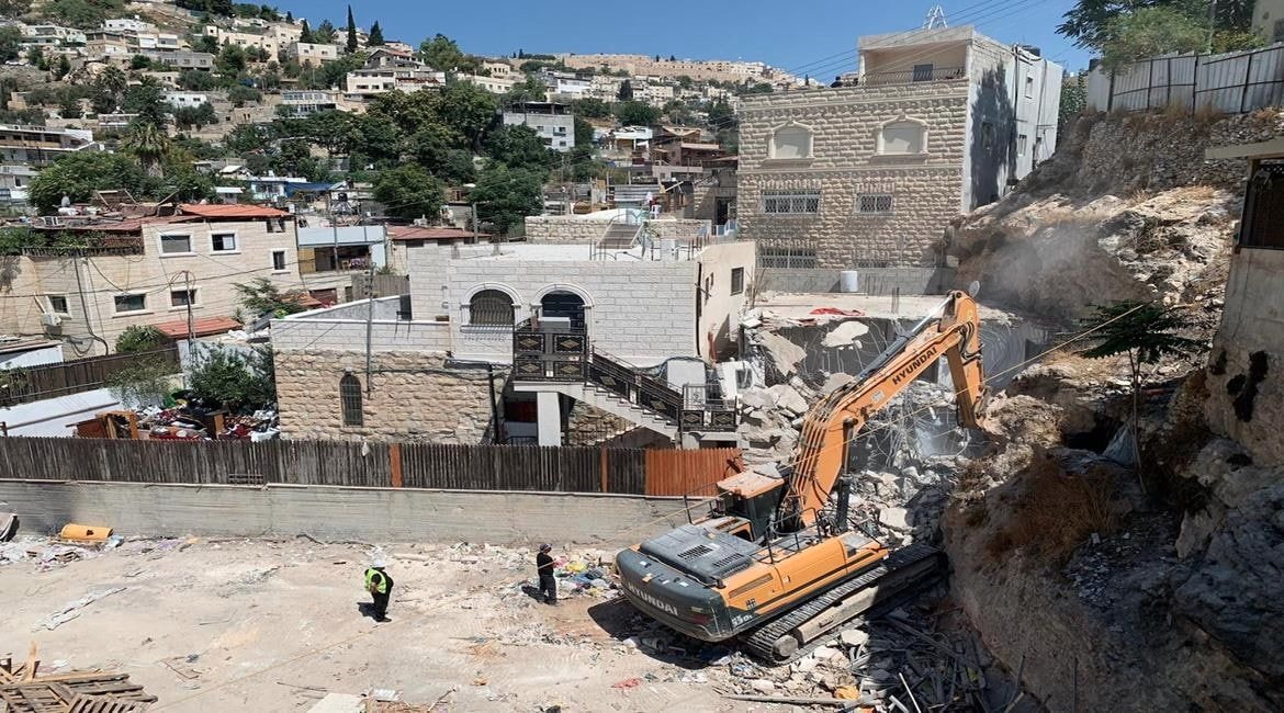 East Jerusalem's Silwan neighborhood targeted with the demolition of a building