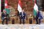 President Abbas meets president Elsisi in Cairo