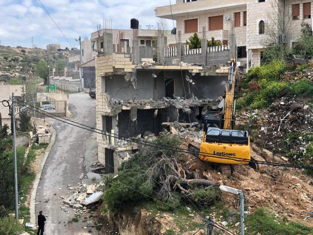 In September, eight Palestinian-owned structures in the occupied territories were demolished or seized by Israel