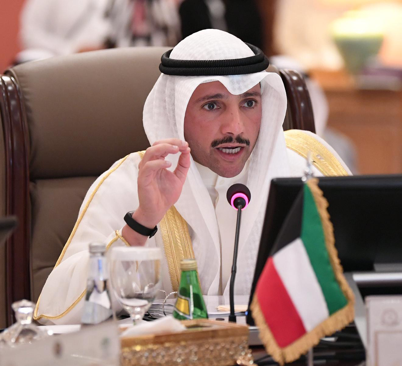Kuwait’s parliament speaker says world should deal with issues with one standard