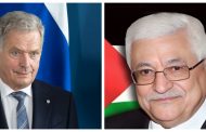 In a phone call, President Abbas briefs his Finish counterpart on the latest developments in Palestine