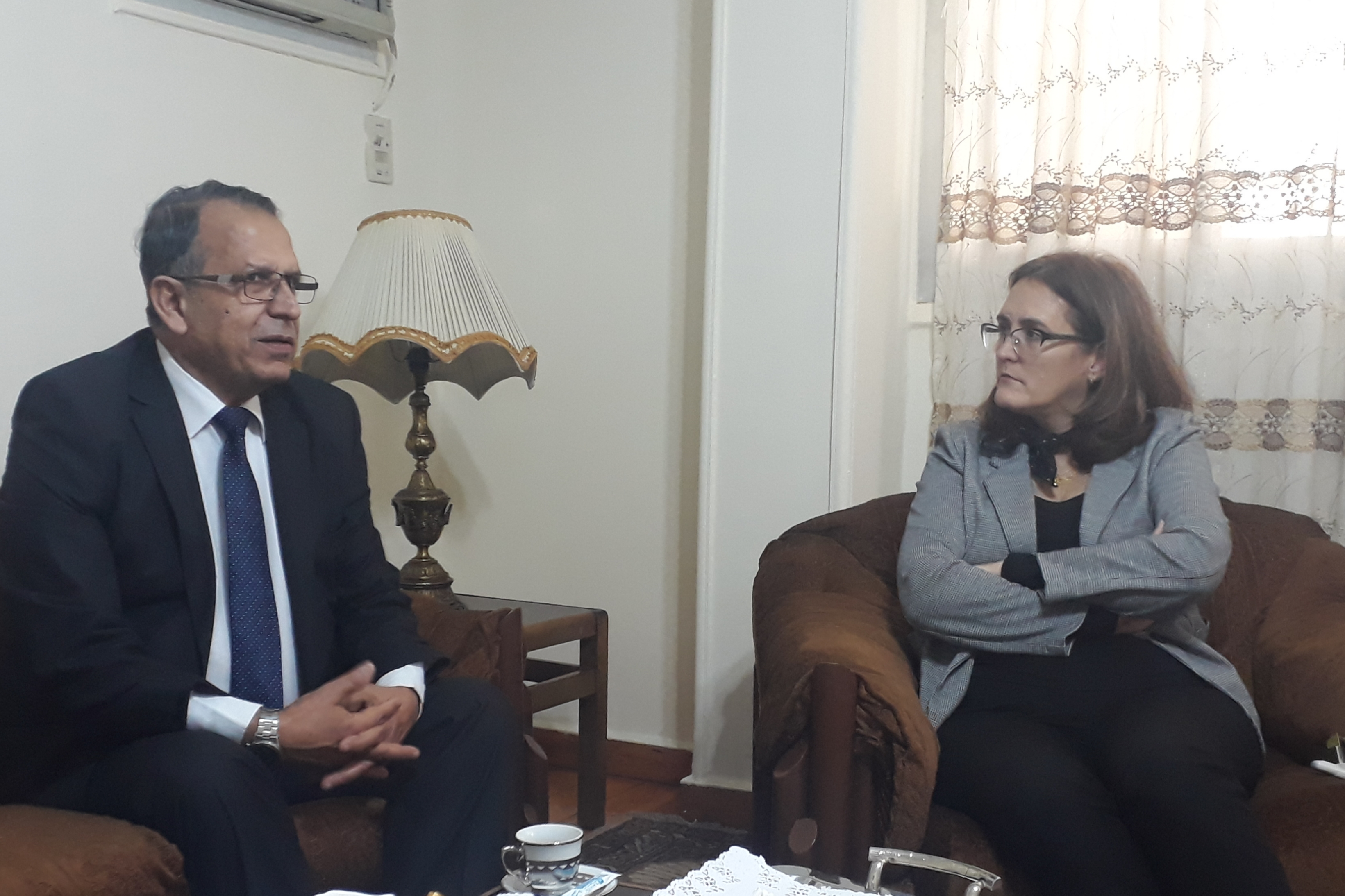 Secretary-General of Fatah Movement in Egypt Meets Ambassador of Cuba in Egypt