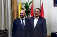 Dr. Ghareeb meets with Counselor of Spanish Embassy