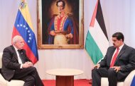 Venezuelan President asserts support for 'Palestinian cause'