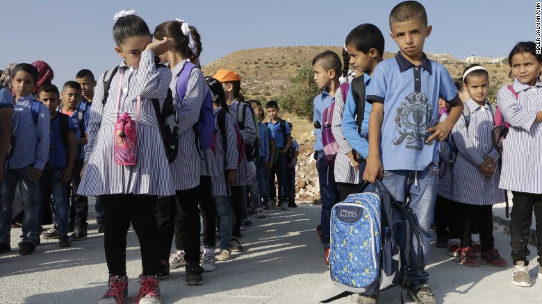 As Palestinians build schools in Area C of West Bank, Israel issues demolition orders against them