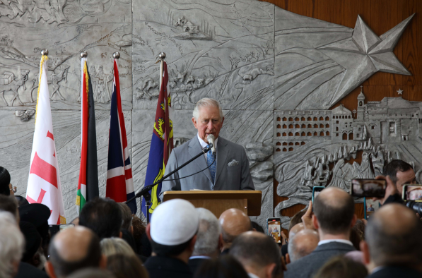 “It breaks my heart” to see Palestinian suffering: Prince Charles