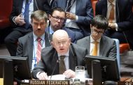 Russia's UN Ambassador says Israeli annexation worsens situation in the region