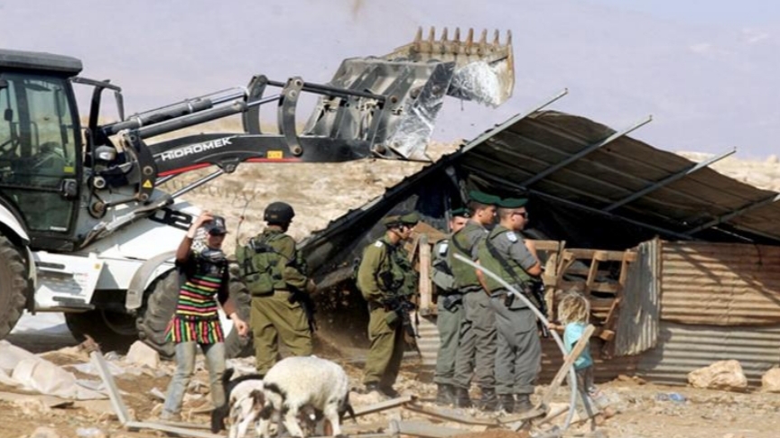 Demolition, land razing reported in south of West Bank