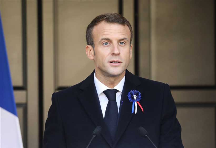 Macron calls for “decisive” negotiations that allow Palestinians to have their rights