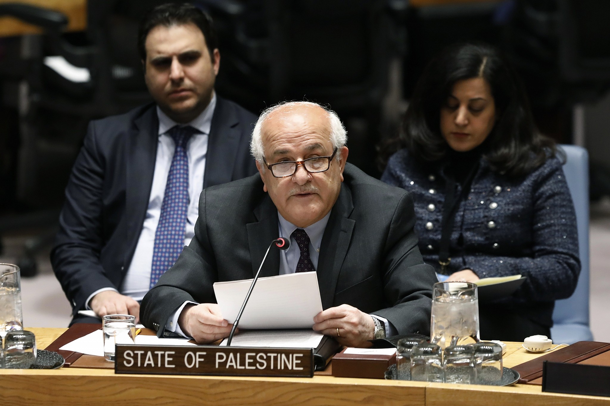 Palestine, Arab diplomats meet members of the International Quartet to revive the peace process