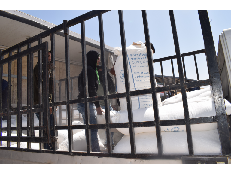 Russia, WFP start delivery of humanitarian aid to vulnerable Palestinians