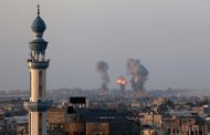 A new wave of violent Israeli airstrikes on Gaza kills one Palestinian, leaves many others wounded