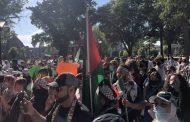 Hundreds march in Richmond in protest of the Israeli aggression on Gaza