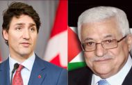 President Abbas discusses political developments with Canadian prime minister