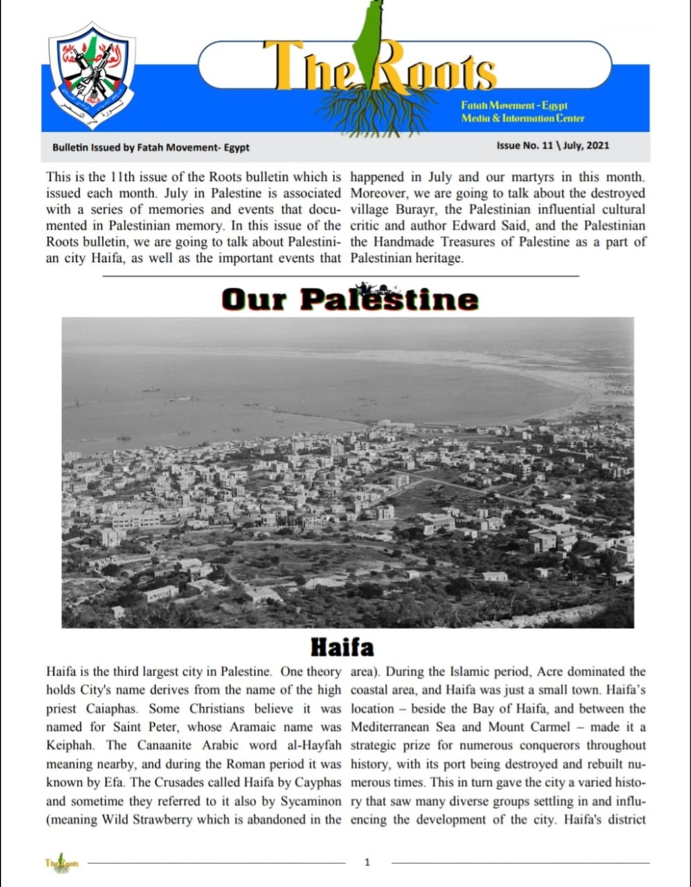 The Roots Bulletin (Issue No.11)