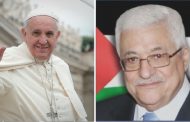 President Abbas affirms to Pope Francis need to launch political process to end occupation