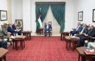 President Abbas receives in Ramallah three Israeli lawmakers from the leftist Meretz party
