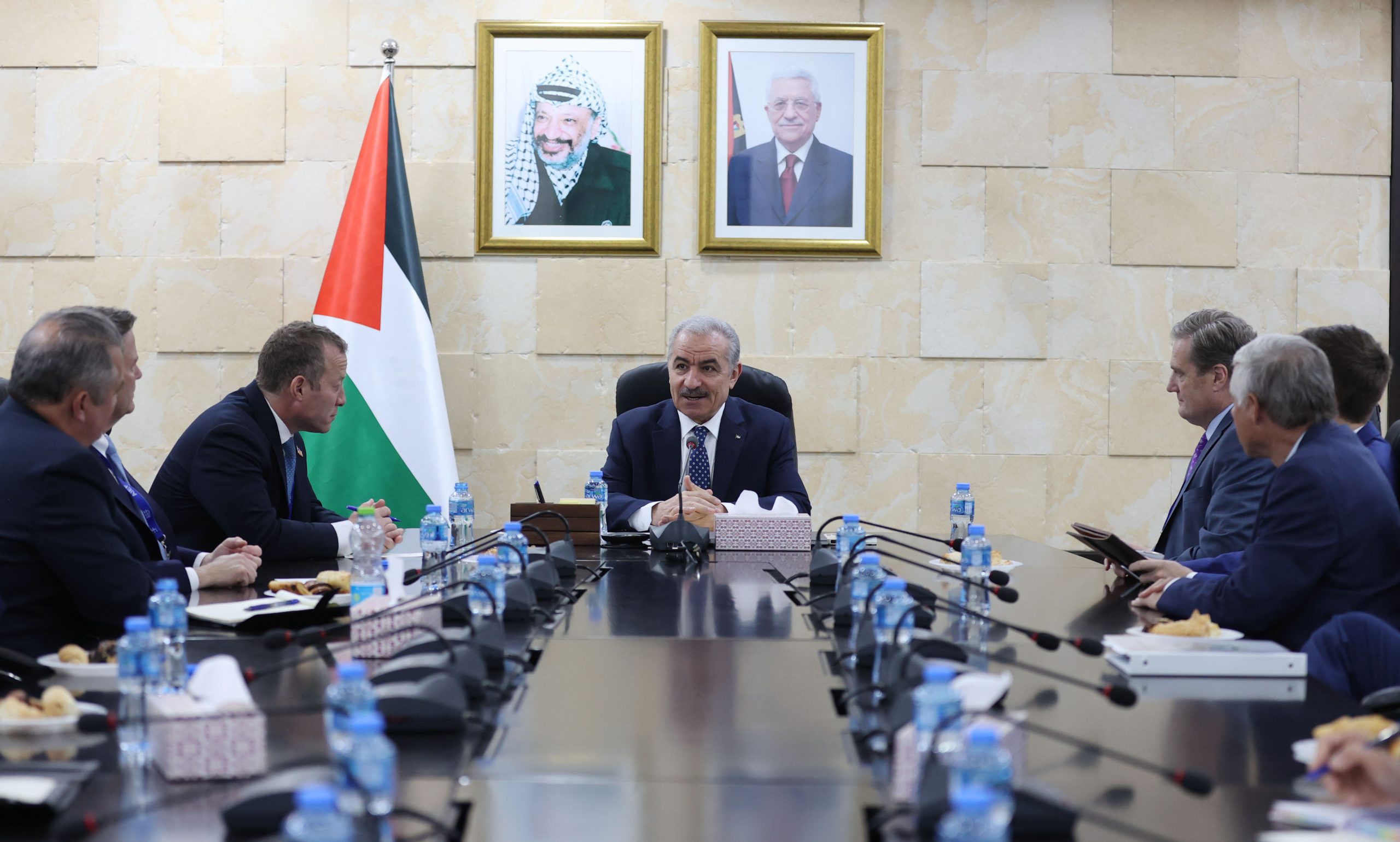 PM Shtayyeh to members of US Congress: Remove PLO from the terrorist list and consider it partner in peace
