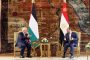 President Abbas meets  President El-Sisi in Cairo