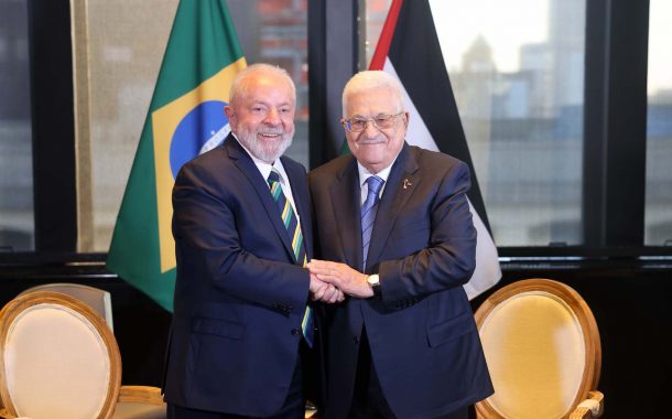 Palestinian, Brazilian presidents meet in New York