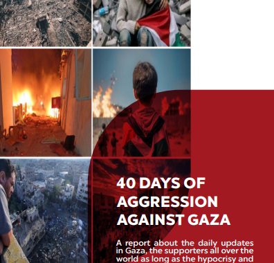 40 days of aggression against Gaza (Oct 7 - Nov 15)