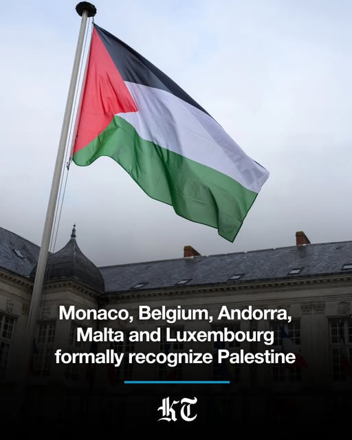 Monaco, Malta, Belgium, Luxembourg, Andorra officially recognize Palestinian statehood